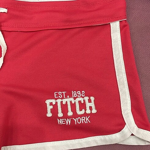 xl Beden pembe Renk Yazlık Abercrombie Mini Şort