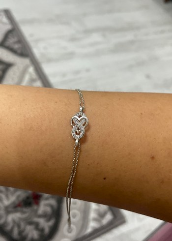 Zincir Detaylı Çelik Bileklik - Görsel 3