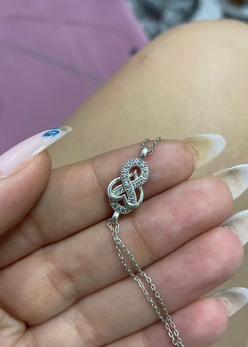 Zincir Detaylı Çelik Bileklik - Görsel 2