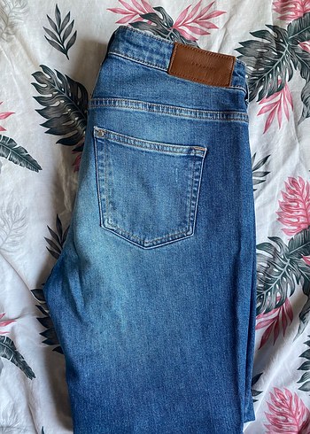 H&M girlfriend kesim kot / jean / Denim Pantolon - Görsel 2