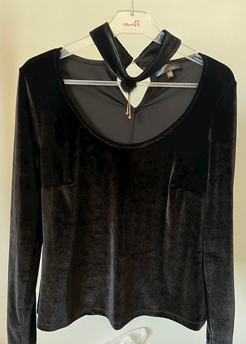 Koton kadife bluz - Görsel 3