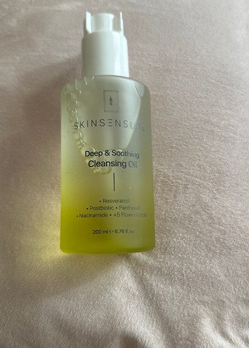 Skinsensi Derinlemesine ve Yatıştırıcı Temizleme Yağı 200 ml