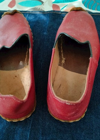 El Yapimi Deri Otantik Ayakkabı - Görsel 2