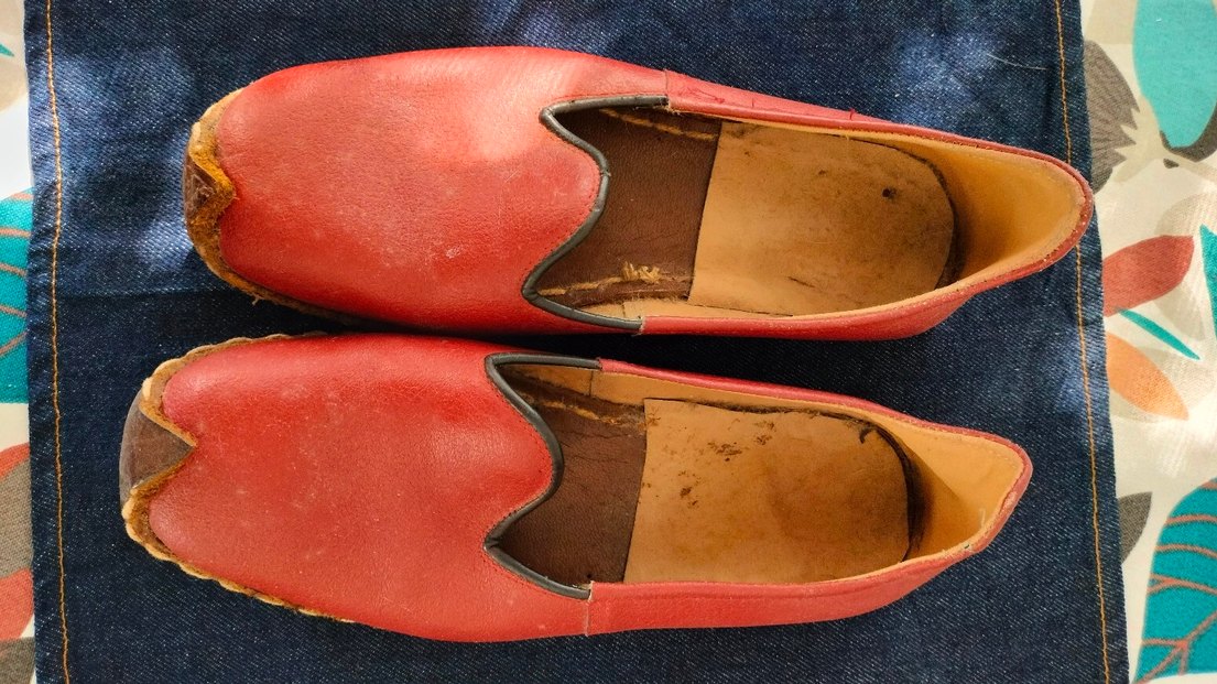 El Yapimi Deri Otantik Ayakkabı - Görsel 4