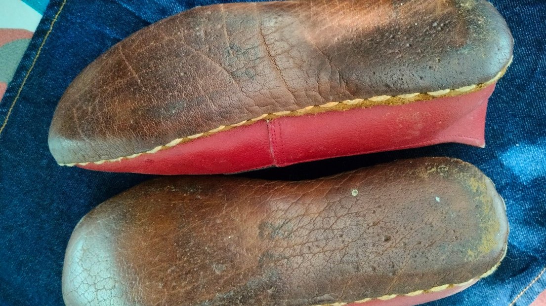 El Yapimi Deri Otantik Ayakkabı - Görsel 3