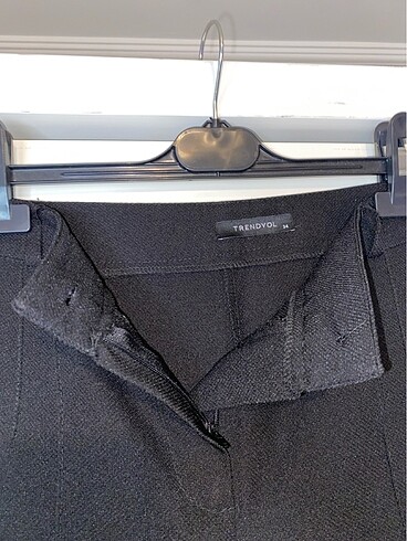 34 Beden Siyah kumaş pantalon