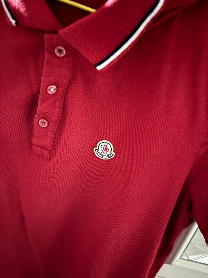 Orjinal moncler Polo yaka Tişört - Görsel 2