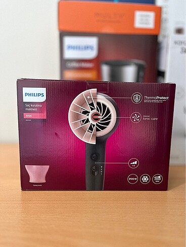 Philips BHD350/06 Thermoprotect Saç Kurutma Makinesi - Görsel 2