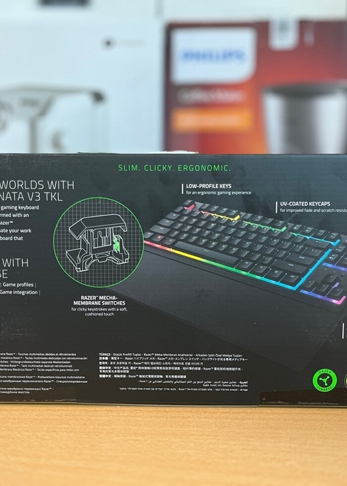 Razer Ornata V3 TKL-Tenkeyless RGB Kablolu Oyuncu Klavyesi - Görsel 2