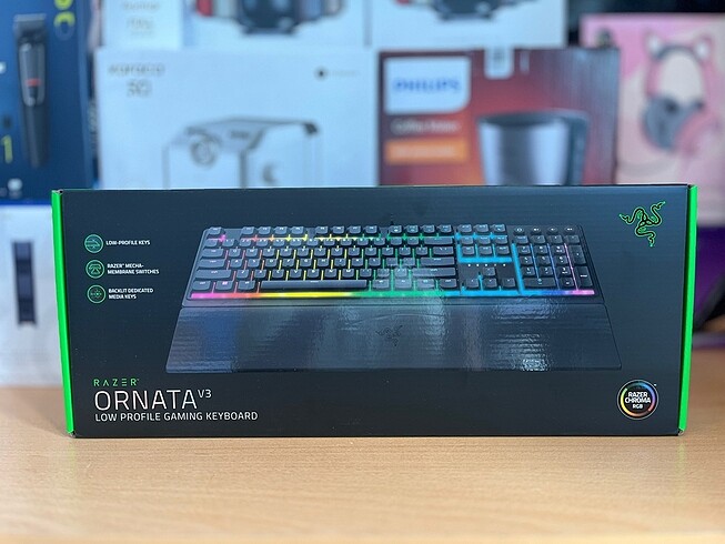 Razer Ornata V3 RGB Membrane Türkçe Kablolu Gaming Klavye