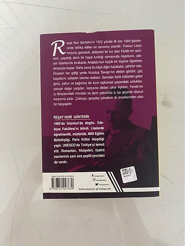 Beden Çalıluşu- Reşat Nuri Güntekin