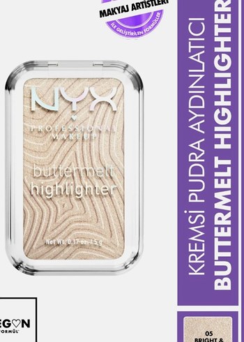 Nyx Buttermeel Krem Pudra Aydınlatıcı 05