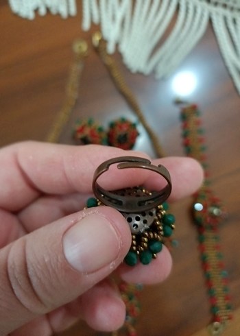 el işçiliği çok şık takı seti - Görsel 2