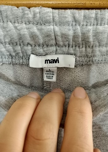 orijinal mavi l beden gri eşofman altı sayılı giyildi sadece ağı - Görsel 4