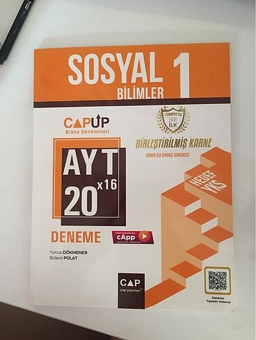 Çap ayt sosyal bilimler deneme