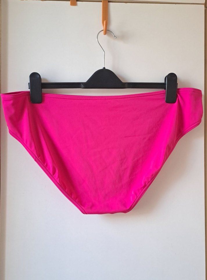 Koyu Pembe Strappy Kadın Mayokini - Görsel 5