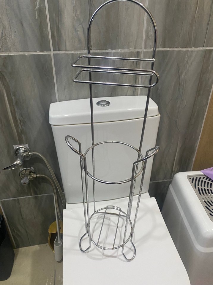 Gri Metal Banyo Düzenleyici - Görsel 2