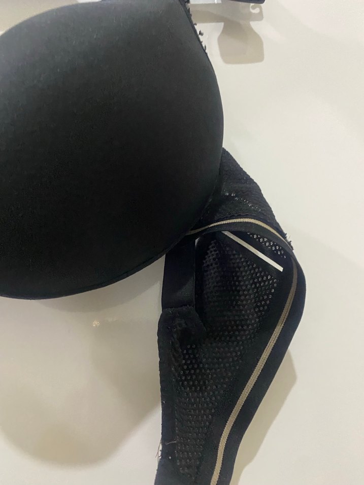 Siyah toparlayıcı Sütyen - Görsel 3