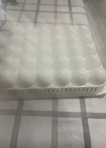 30 Bölmeli Beyaz Yumurta Saklama Kabı - Görsel 2