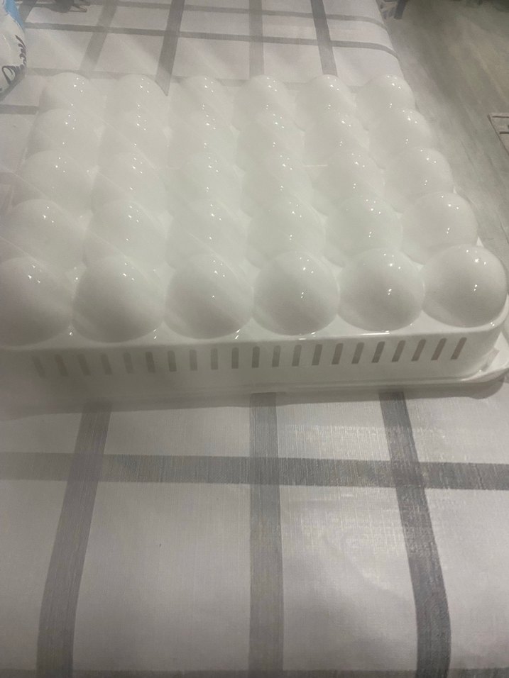 30 Bölmeli Beyaz Yumurta Saklama Kabı - Görsel 3