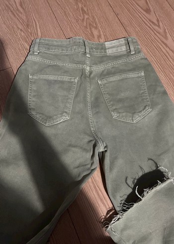 Yeşil Kot Pantolon - Görsel 2