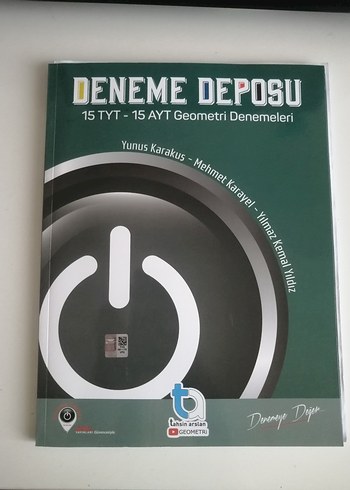 Deneme Deposu 15 TYT-15 AYT Geometri Denemeleri