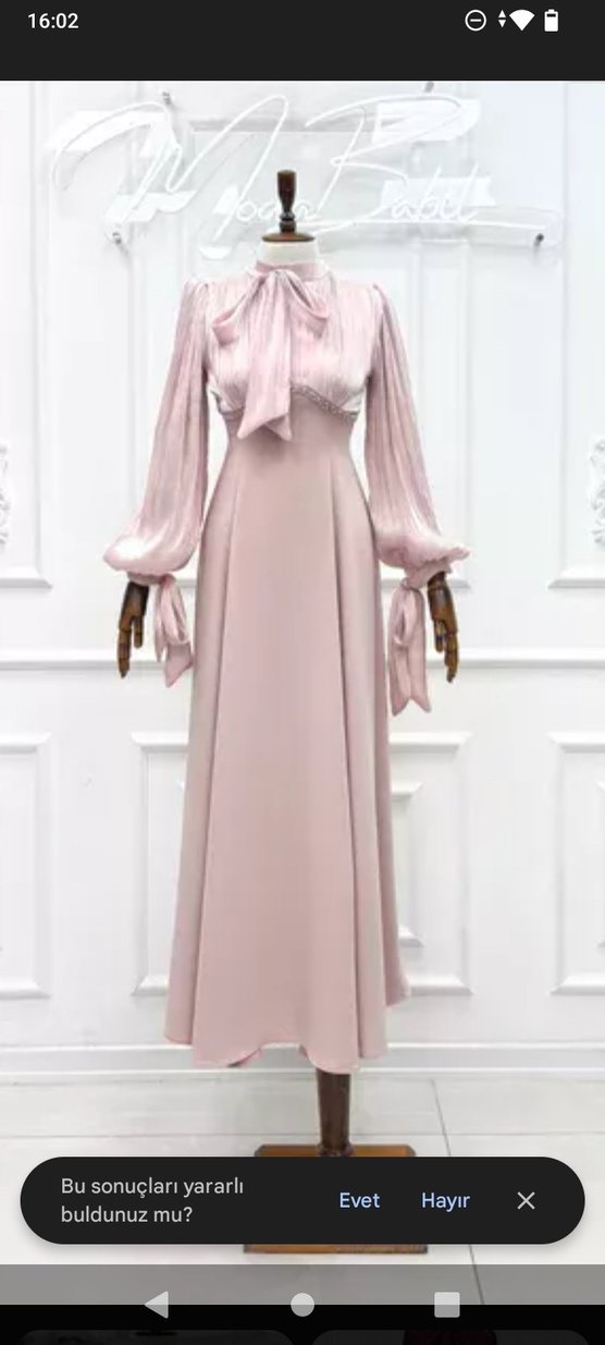 #satılık tesettür abiye - Görsel 2