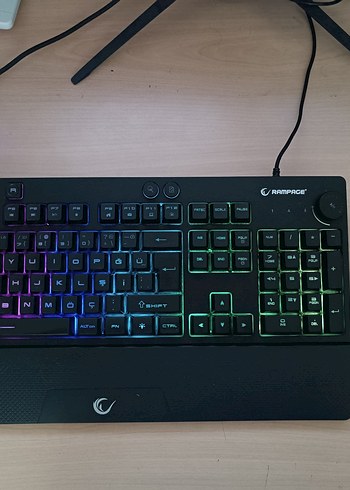 Rampage KB-GX65 Klavye - HP M200 Mouse - Görsel 2