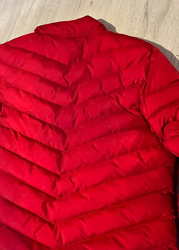 Kırmızı Fermuarlı Mont - Görsel 7