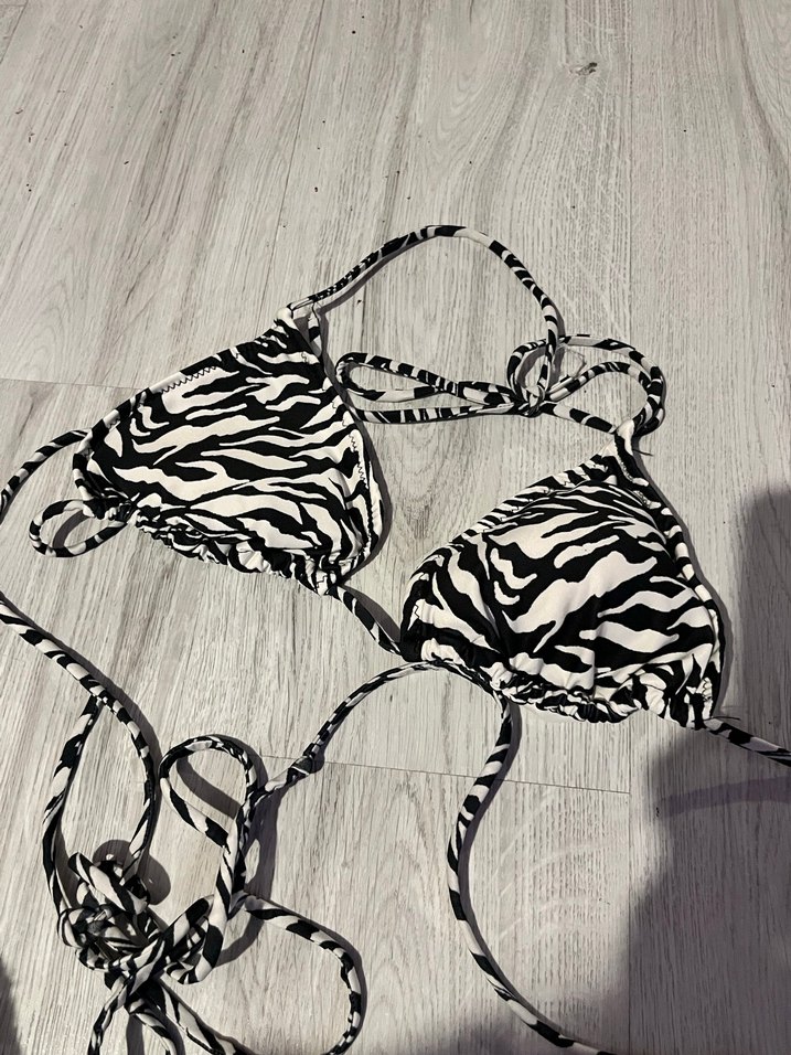 Zebra Desenli Mini Bikini - Görsel 2