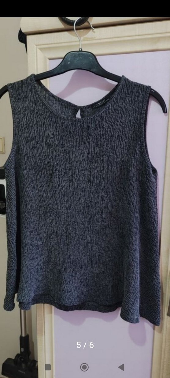 Müslim kumaş bluz - Görsel 5