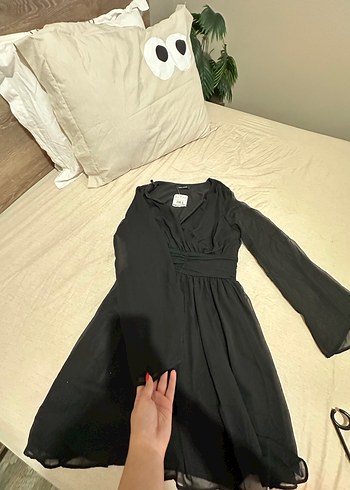 Siyah elbise - Görsel 5