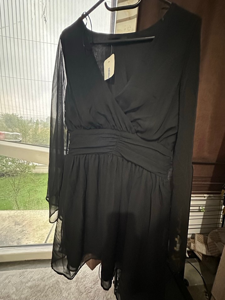 Siyah elbise - Görsel 3