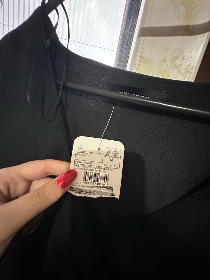 Siyah elbise - Görsel 4