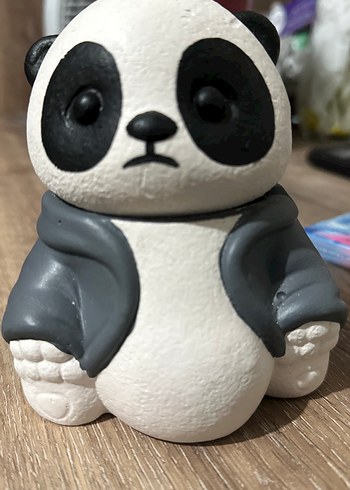 Gri Ceketli Panda Aksiyon Figürü