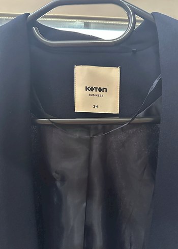 Lacivert Kadın Blazer Ceket - Görsel 3