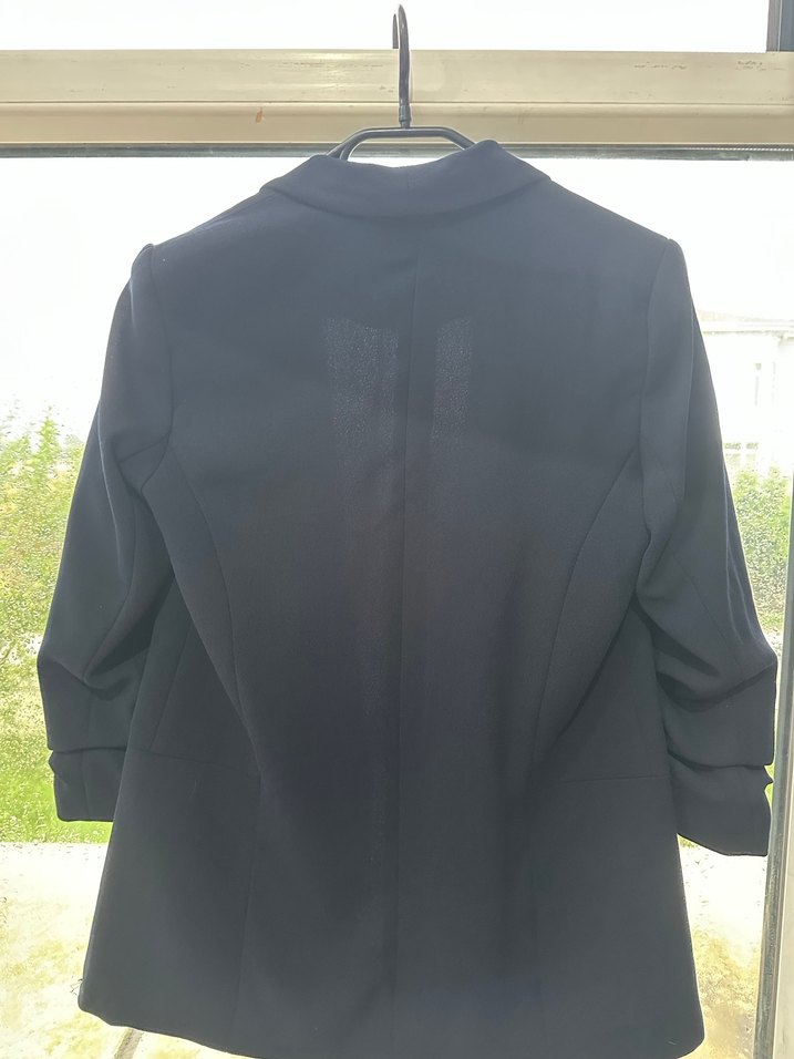 Lacivert Kadın Blazer Ceket - Görsel 4