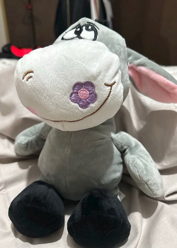 Beden Gri Peluş Oyuncak Eşek