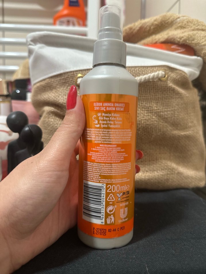 Elidor Onarıcı Saç Bakım Kremi - Görsel 2