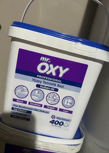 Mr. Oxy Profesyonel Yüzey Temizlik Bezi 400'lü - Görsel 4