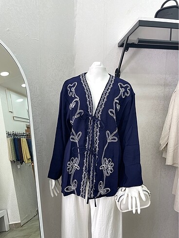 Diğer Keten kimono
