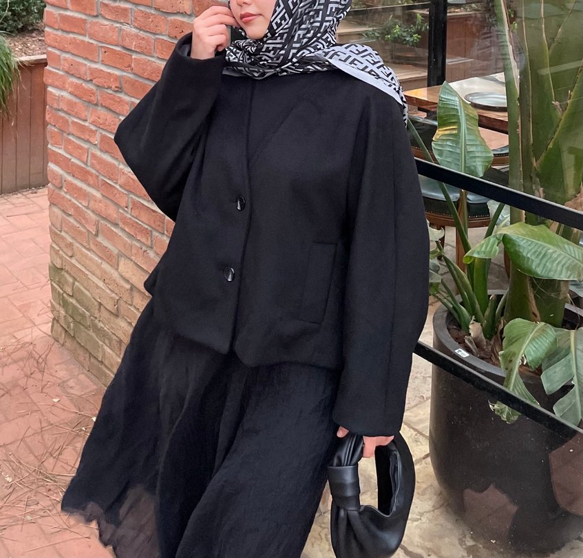 Manuka muadil kaşe ceket - Görsel 3