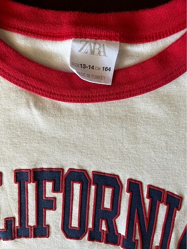 Zara ZARA KIZ ÇOCUK TİŞÖRT 13-14 YAŞ
