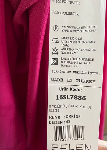 Şifon Tül Detaylı - Davet Elbisesi - Görsel 7