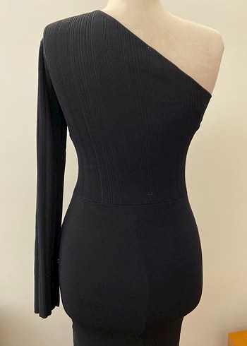 İpekyolu - Asimetrik kollu - Triko Elbise - Görsel 9