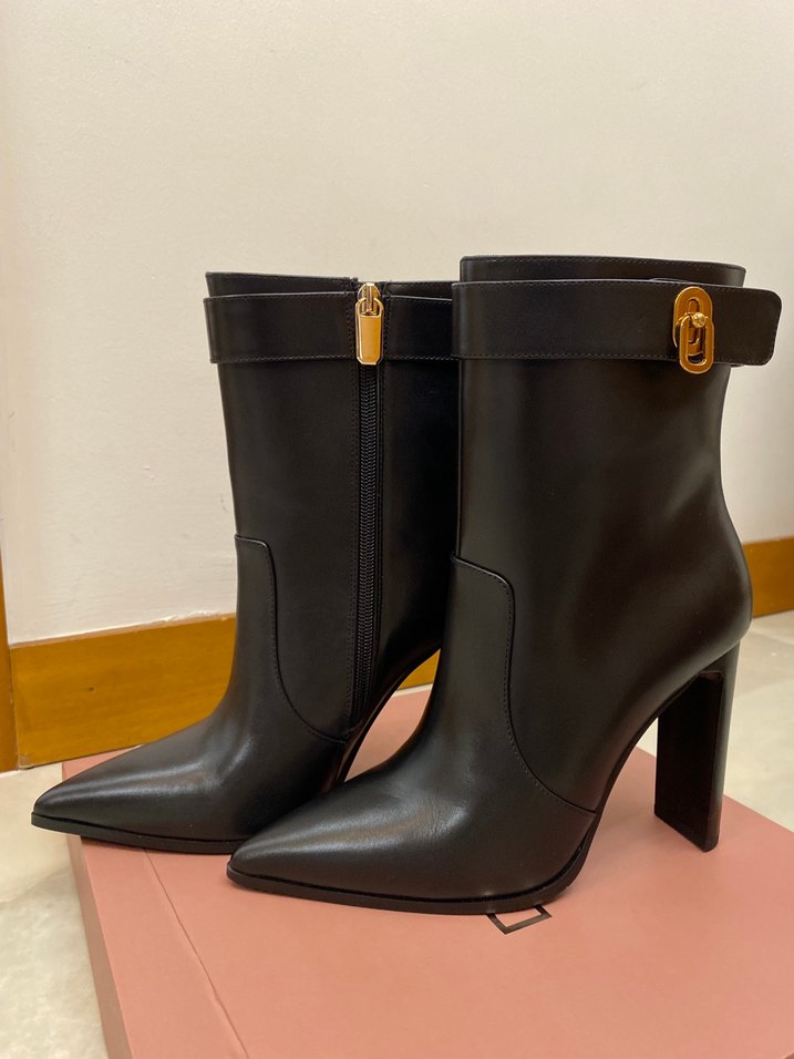 Derimod - Etiketi Üzerinde - Deri Topuklu Bot - Görsel 3