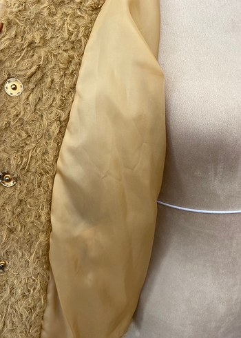 Explosion Marka - Kıvırcık dokulu - Deri detaylı - Kaban - Görsel 6