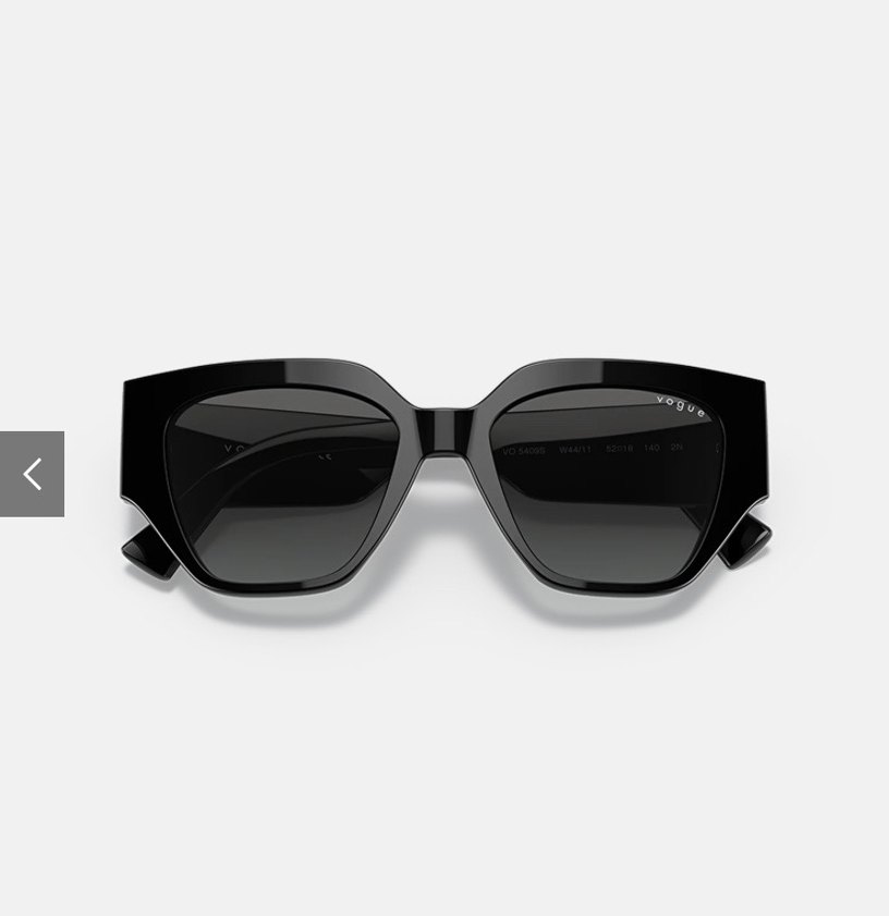 Vogue Siyah Güneş Gözlüğü - Görsel 4