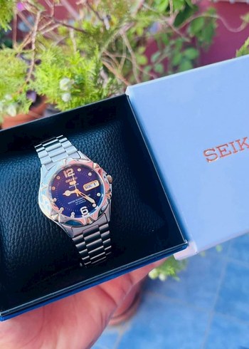 Seiko 5 Mavi SPORTS erkek Saati