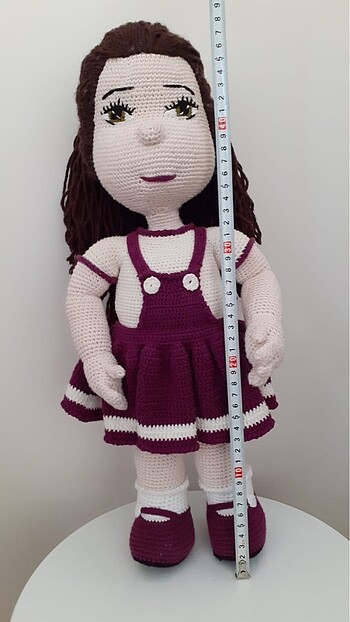 Beden Renk Amigurumi El Örgüsü Organik Bebek